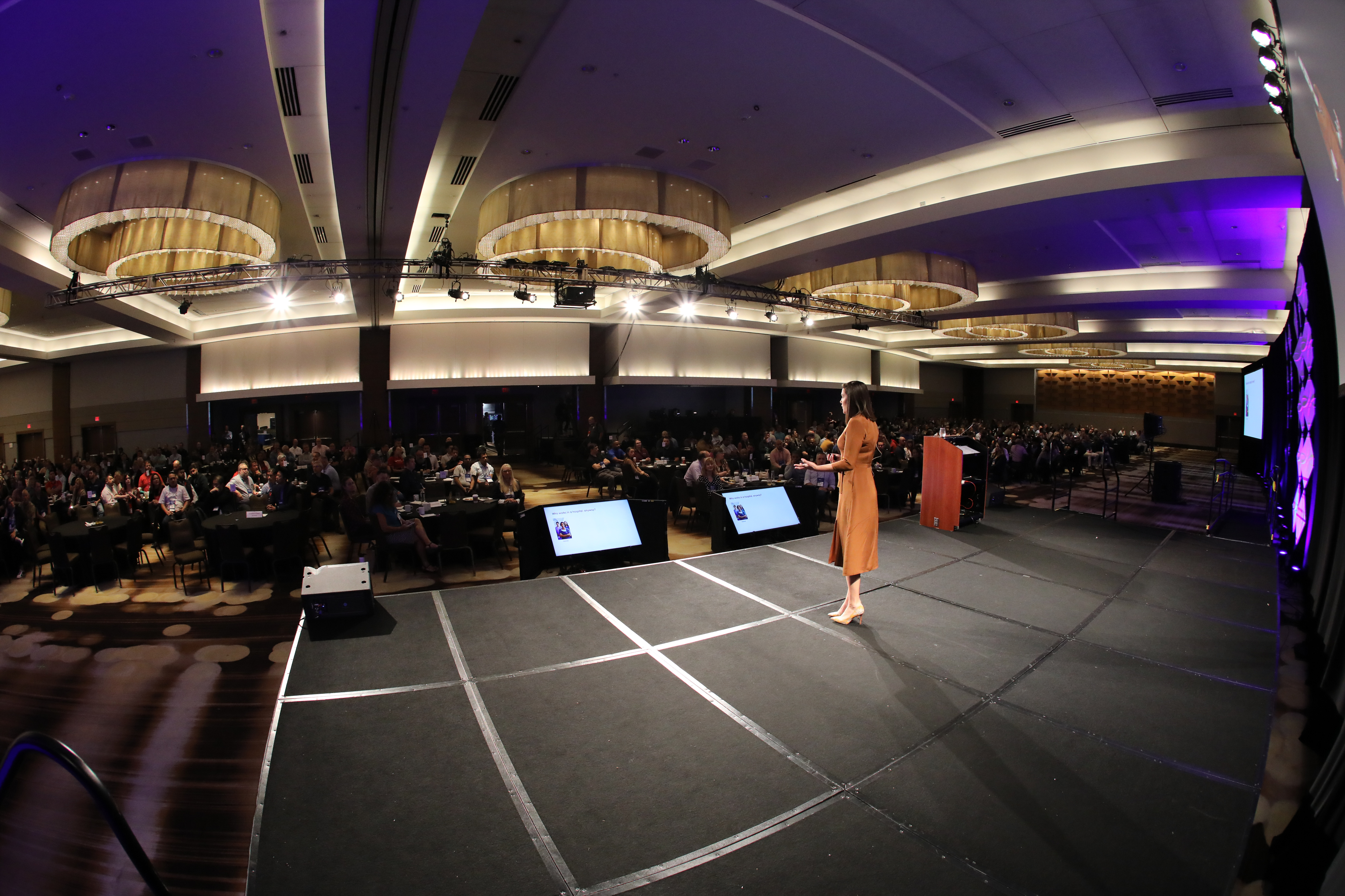 Attendees at a previous AME conference session